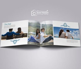 تصویر دانلود قالب آلبوم عکس عروسی Wedding Photo Album 