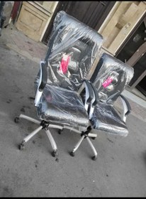 تصویر صندلی مدیریت مدل آرین دوبل - پشت 