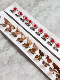 تصویر قفل مو کارتی ده‌تایی 