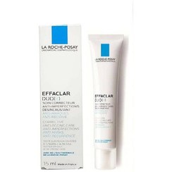 تصویر کرم صورت ضد جوش لاروش پوزای Effaclar Duo مناسب پوست‌های چرب و مستعد آکنه 