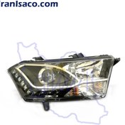 تصویر چراغ جلو خودرو ایران خودرو مناسب دنا با موتور و لامپ 