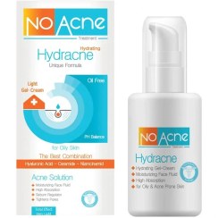 تصویر ژل کرم آبرسان نوآکنه هیدراکنه پوست‌ چرب و جوشدار 70 میل No Acne Hydracne Gel Cream For Oily And Acne Prone Skin 70ml