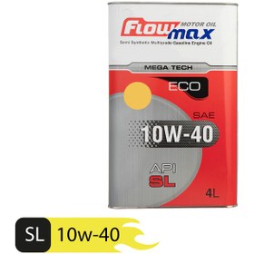 تصویر روغن موتور پارس فلومکس مدل MEGA TECH Pars Flowmax MEGA TECH 10W-40 SL 4Lit