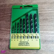 تصویر جعبه مته الماس دیوار سری 8 عددی ولف 