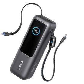 تصویر پاوربانک 25000 میلی آمپر انکر Anker Power Bank 25000mAh 165W A1695 Anker Power Bank 25000mAh 165W A1695