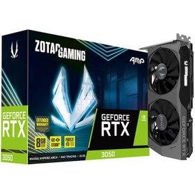 تصویر کارت گرافیک زوتاک استوک GAMING GeForce RTX 3050 AMP 8GB ا Zotac GAMING GeForce RTX 3050 