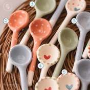 تصویر قاشق سرامیکی (کد G002) 