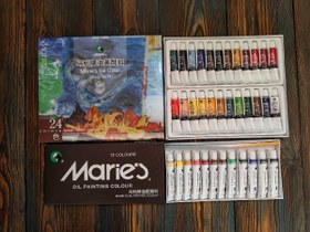 تصویر رنگ روغن ماریس ۲۴ عددی 