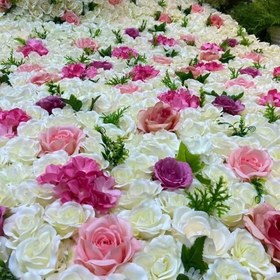 تصویر دیوارگل مصنوعی مدل رز 