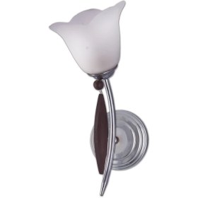 تصویر چراغ دیواری چوبی چشمه نور کد 2540/1W-BR-C 