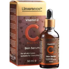 تصویر سرم پوست لیمرنس مدل ویتامین C حجم 50 میلی لیتر Limerance skin serum, vitamin C model, volume 50 ml