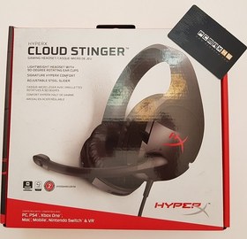 تصویر هدست مخصوص بازی هایپرایکس مدل Cloud Stinger ا HyperX Cloud Stinger Gaming Headset HyperX Cloud Stinger Gaming Headset