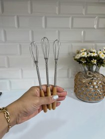 تصویر مینی همزن دسته چوبی 