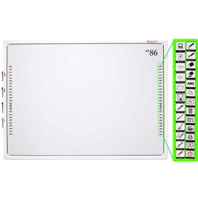 تصویر برد هوشمند لمسی پارس مدل Parsboard W86 Interactive whiteboard