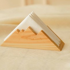 تصویر هولدر دستمال کاغذی مدل کوه 