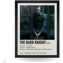 تصویر تابلو و پوستر Batman: The Dark Knight - مدل Infographic 