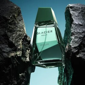 تصویر عطری اسپرت و بسیار خوشبو برای مردان ورزشکار و قدرتمند و فعال GLACIER ROCK Eau de Toilette