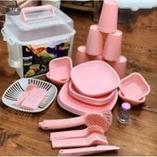 تصویر سرویس مسافرتی سبد پیک نیک مسافرتی 6 نفره کاوه پلاست 