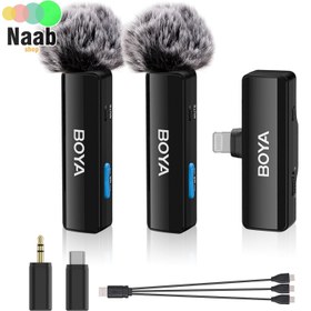 تصویر میکروفون بی سیم یقه ای بویا Boya LINK A2 Wireless Microphone Boya LINK A2 Wireless Microphone