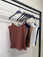 تصویر تاپ بند قیطونی بلند جنس کبریتی فری سایز ۳۶ تا ۴۴ 