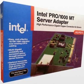 تصویر کارت شبکه گیگابیتی اینتل مدل پرو ۱۰۰۰ ام تی Intel Pro-1000 MT 8492 Dual Port Gigabit Server Adapter