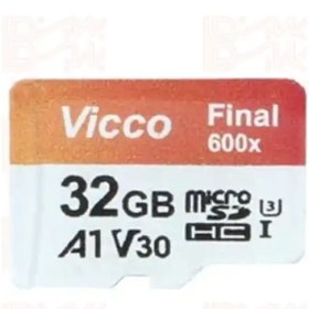 تصویر رم میکرو مدل VICCO MAN FINAL 600X UHS-I U3 CLASS10-90MB/s 32S 