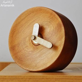 تصویر ساعت چوبی مدل ((نازار) 