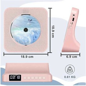 تصویر سی دی پلیر CD برند GAONAWAY مدل KC-806 CD player, brand GAONAWAY, model KC-806