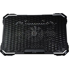 تصویر خنک کننده لپ تاپ یا کول پد تراست TPAD-4 Trust TPAD 4 Laptop Cooling Pad