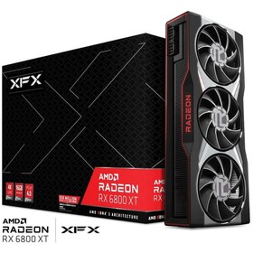 تصویر کارت گرافیک XFX RX 6800 XT 16GB THICC III 