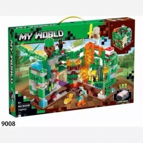 تصویر لگو ماینکرافت چراغدار ۷۴۶ تکه کد 9008 