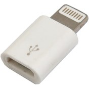 تصویر مبدل تبدیل Micro USB به Lightning از برند ریمکس 