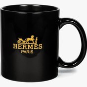 تصویر ماگ سرامیکی مشکی بیگ ماگ مدل 330 