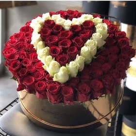 تصویر دسته گل بزرگ ولنتاین 