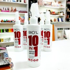 تصویر اسپری نرم کننده و گره باز کن مو 10 کاره بیولBIOL-حجم 240میل Biol 10 In 1 Miracle Hair Lotion 240ml