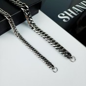 تصویر دستبند کارتیر سیاه قلم 