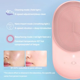 تصویر پاک کننده صورت Bomidi FC1 شیائومی Xiaomi Bomidi 2in1 Facial Cleasing Device With Stand FC1