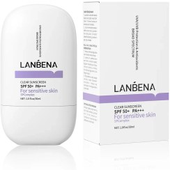 تصویر کرم ضد آفتاب شفاف کننده پوست لانبنا LANBENA C.S.Sunscreen