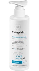 تصویر ژل شستشوی صورت مارگریت مناسب پوست خشک و حساس حجم ۲۰۰ میلی لیتر 