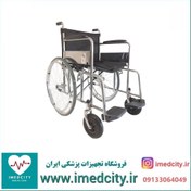 تصویر ویلچر تاشو چرخ عقب بادی جی تی اس مدل 8874A 