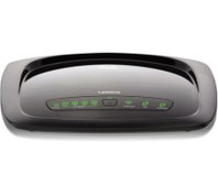 تصویر Linksys WAG120N Wireless-N ADSL2 Modem ا Linksys WAG120N WirelessN ADSL2 Modem کارکرده مودم ADSL لینک سیس WAG120N