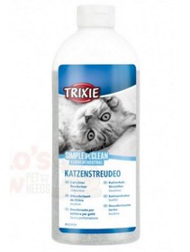 تصویر خاک گربه ساده و تمیز با کربن فعال ۷۵۰ گرم برند trixie Simple n Clean cat litter Deo Activated Carbon 750gm