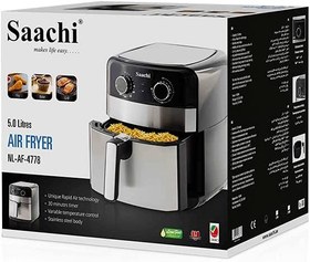 تصویر سرخ کن بدون روغن ساچی مدل NL-AF4778 ا Saachi Air Fryer NL_AF_4778 Saachi Air Fryer NL_AF_4778