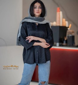 تصویر شومیز ساتن بوگاتی 