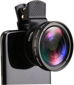تصویر لنز کلیپسی موبایل ماکرو واید ۰.۴۵X 