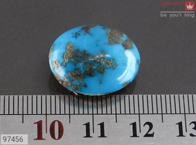 تصویر نگین فیروزه نیشابوری خوش نقش کد 97456 