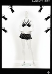 تصویر کاستوم فانتزی پلیسی | طراحی جسورانه با دستبند فلزی | کد 4115 