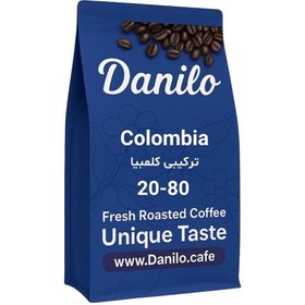 تصویر قهوه کلمبیا 20% ترکیبی 