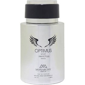 تصویر ادو پرفیوم مردانه مدل Intense Optimus حجم 100 میلی لیتر مونارچی Monarchy Intense Optimus Edu de Parfum 100 ml