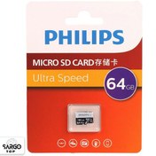 تصویر کارت حافظه میکرو فیلیپس ۶۴ گیگابایت کلاس A1 V30 